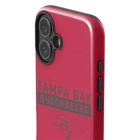 NFL Tampa Bay Buccaneers Red Performance Series iPhone 16 Impact Case